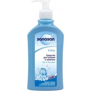 Саносан Средство для купания и шампунь 500 мл