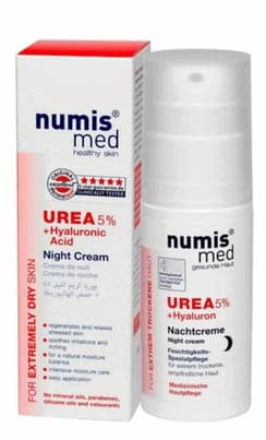 Нумис Мед Крем для лица ночной 5% мочевина-гиалуроновая кислота 50 мл