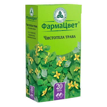 Чистотел трава фильтр-пакеты 1,5 г 20 шт
