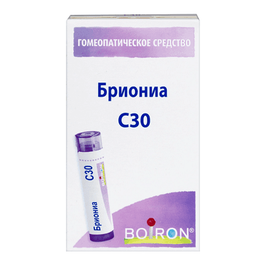 Бриониа С30 гранулы гомеопатические 4 г 