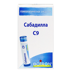 Сабадилла С9 гранулы гомеопатические 4 г