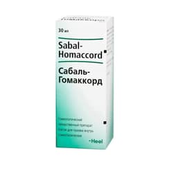 Сабаль-Гомаккорд капли для приема внутрь 30 мл