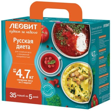 Леовит Худеем за неделю Кейс Русская диета