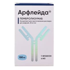 Арфлейда концентрат 25 мг/ мл фл.4 мл 1 шт