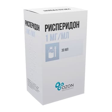 Рисперидон 1 мг/мл раствор для приема внутрь 30 мл