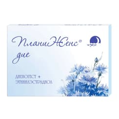 ПланиЖенс дие 2 мг+0,03 мг таблетки 21 шт