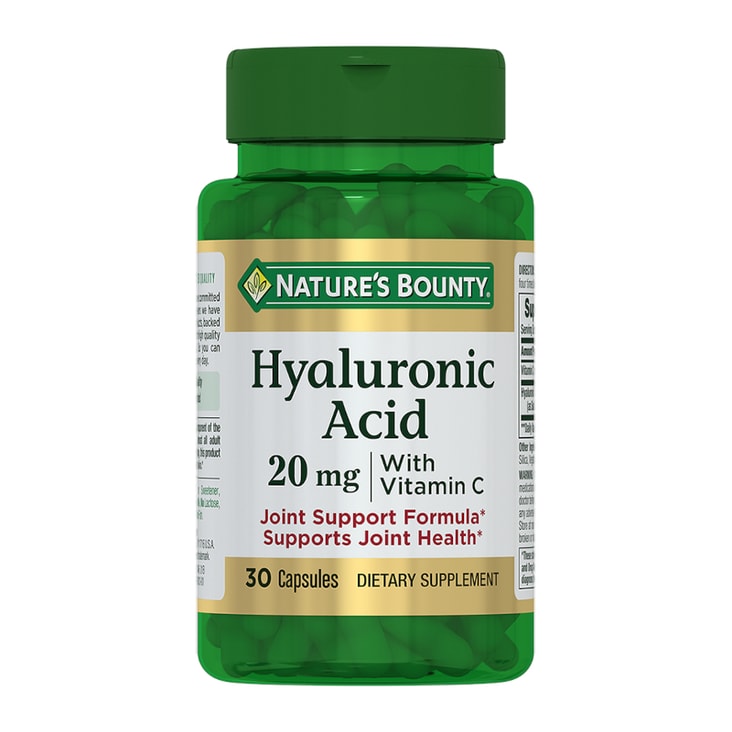 Nature's Bounty Гиалуроновая кислота 20 мг капсулы 30 шт