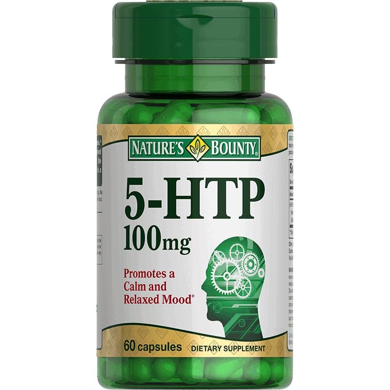 Nature's Bounty 5-гидрокситриптофан 100 мг капсулы 60 шт