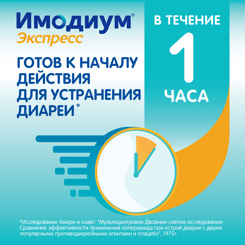 Имодиум Экспресс 2 мг таблетки диспергируемые Мята 10 шт