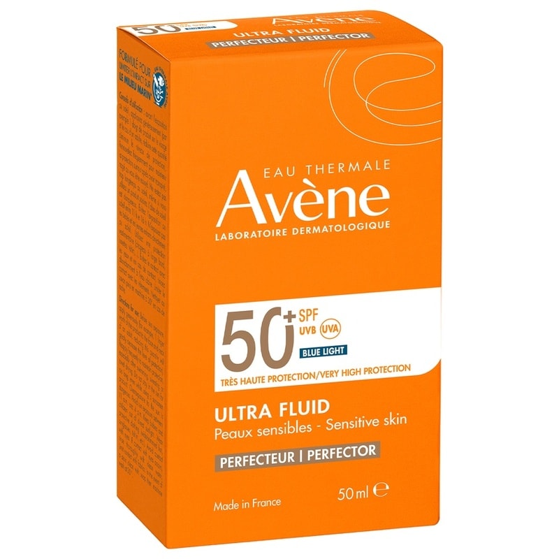 Avene Sun Флюид-перфектор для лица ультралегкий SPF 50+ 50 мл