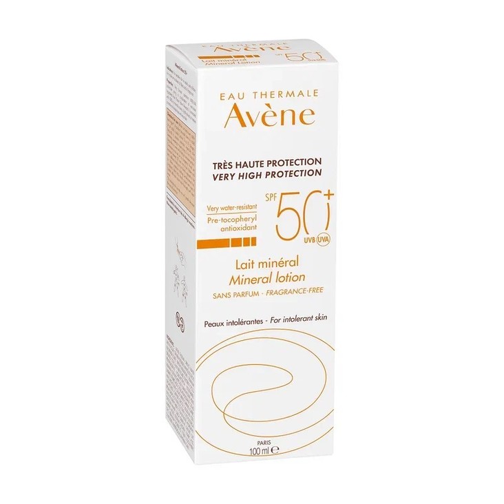 Avene Sun Молочко солнцезащитное для тела c минеральным экраном SPF50 100 мл