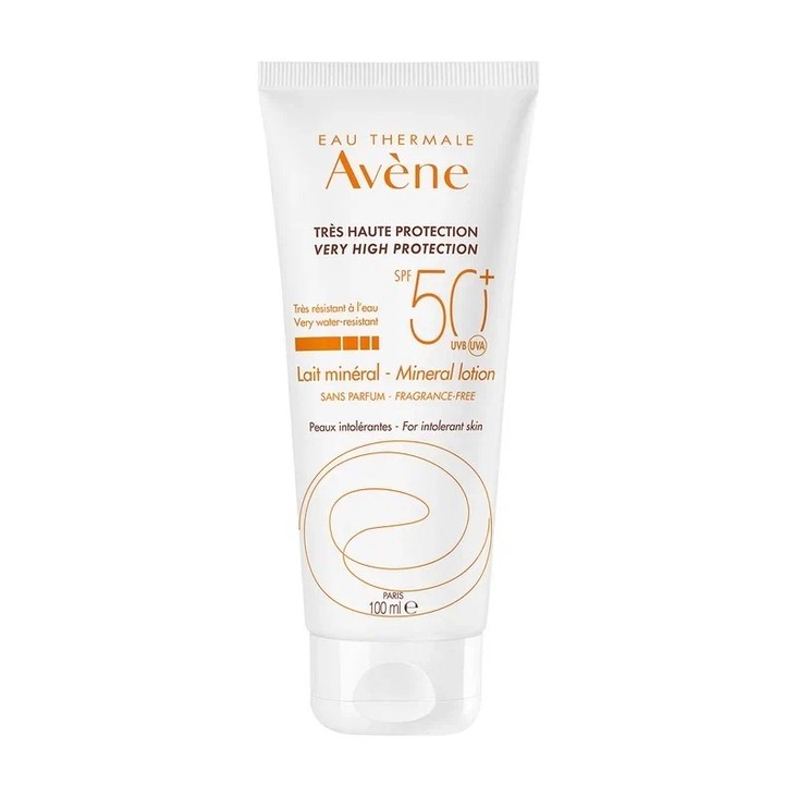 Avene Sun Молочко солнцезащитное для тела c минеральным экраном SPF50 100 мл