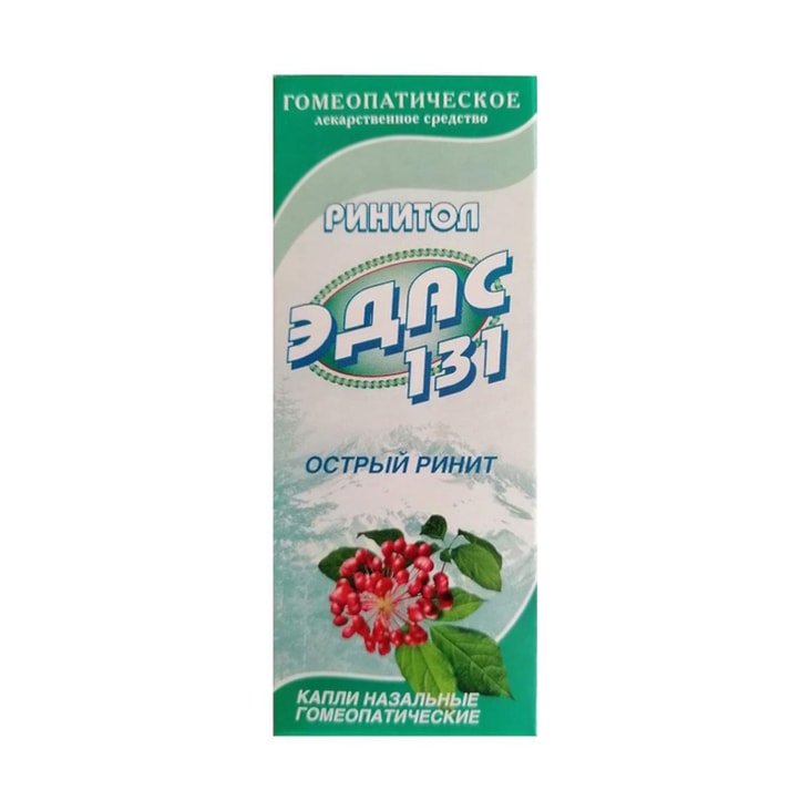 Ринитол Эдас-131 капли гомеопатические назальные 15 мл