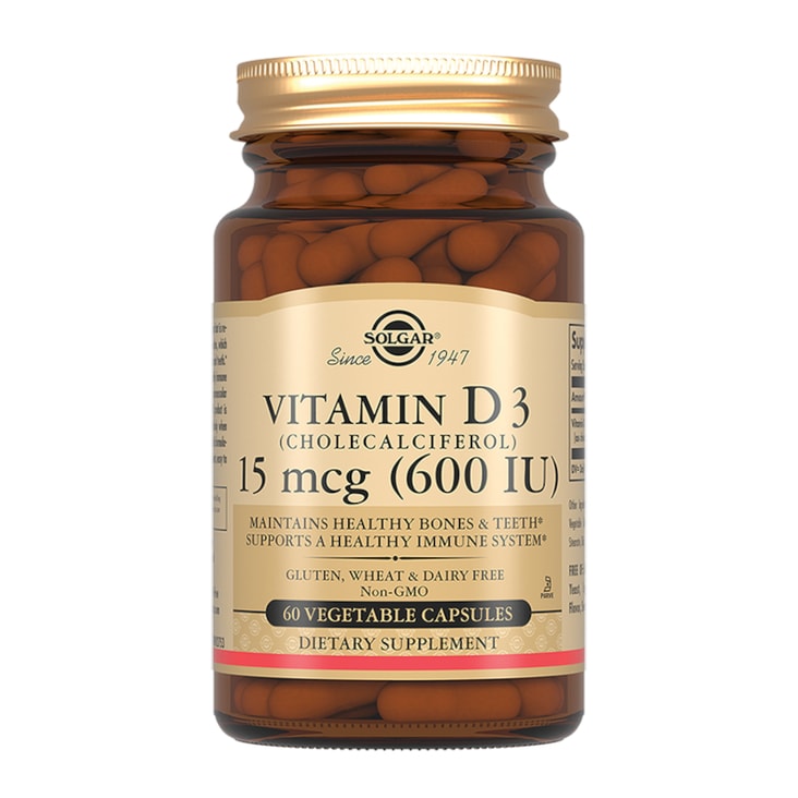Solgar Витамин Д3 600 ME капсулы 60 шт