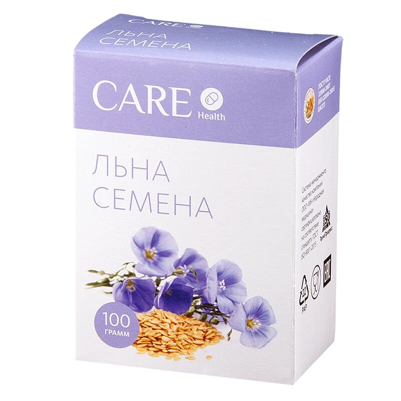 Care Health Льна семена 100 г