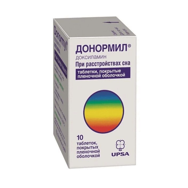 Донормил 15 мг таблетки 10 шт