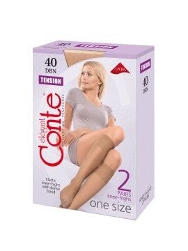 Конте Теншион 40 Гольфы женские (8С-2СП) (2 пары) р.23-25 Бронза