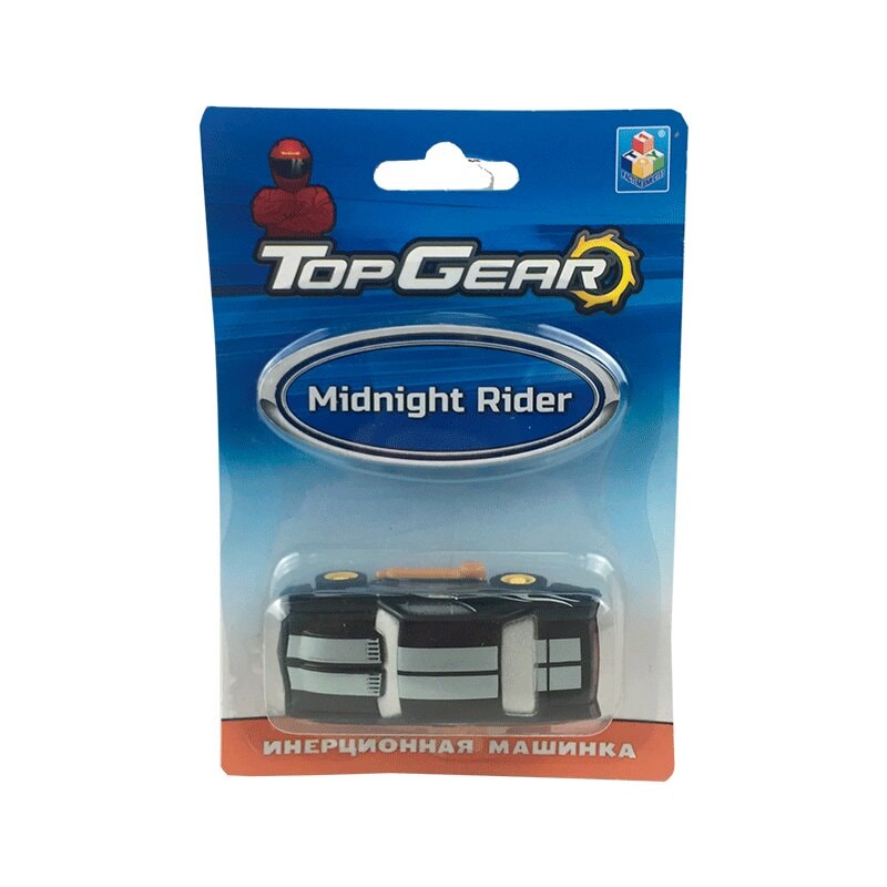 1toy Машинка инерционная Миднайт Райдер Топ Гир пласт.