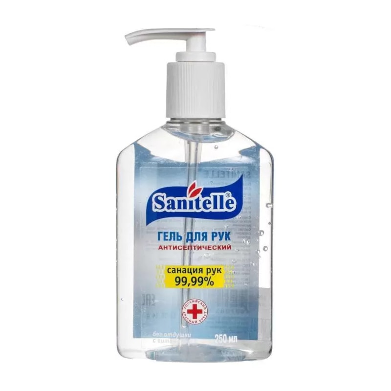Sanitelle Гель для рук антисептический без отдушки 250 мл