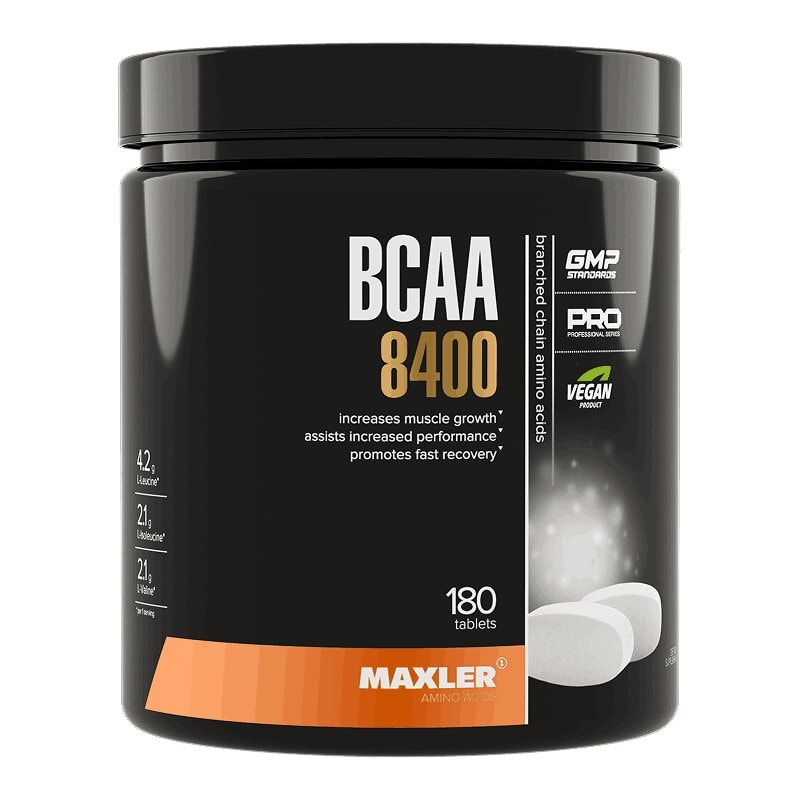 Maxler BCAA 8400 таблетки 180 шт