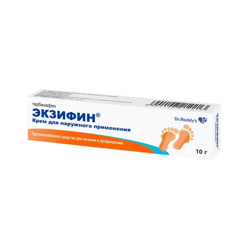 Экзифин 1% крем для наружного применения 10 г