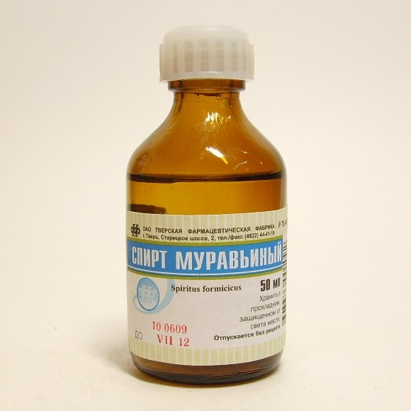 Муравьиный спирт фл 50 мл N1