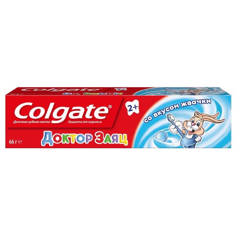 Зубная паста Colgate Доктор Заяц вкус Жвачки 50 мл