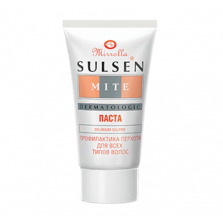 Mirrolla Сульсен Мите паста профилактика перхоти 40 мл