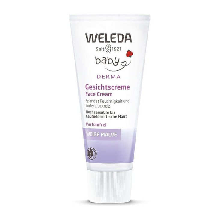 Weleda Baby Крем детский для лица для гиперчувствительной кожи с алтеем 50 мл