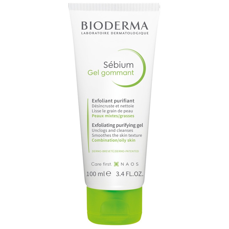 Bioderma Себиум Гель-пилинг для жирной и комбинированной кожи 100 мл