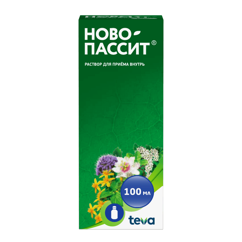 Ново-Пассит раствор для приема внутрь 100 мл