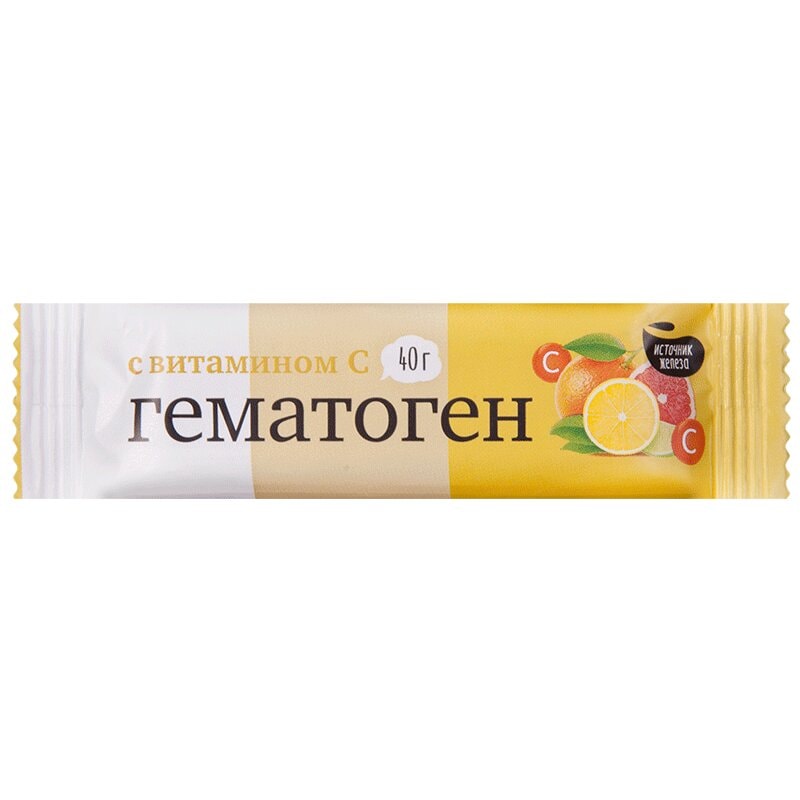 PL Гематоген с витамином С 40 г