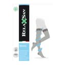 Relaxsan Basic Чулки компрессионные Stay-Up 2 класс компрессии 280 den размер 5 Черные