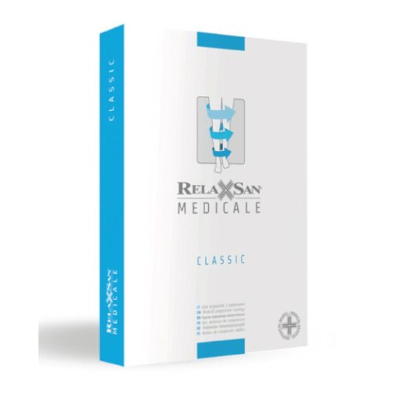 Relaxsan Medicale Чулок компрессионный с открытым носком Classic 2 класс компрессии размер 2 Правый