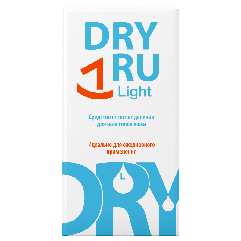 DRY RU Light Средство от потоотделения для всех типов кожи 50 мл