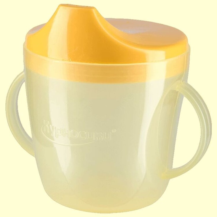 Курносики Поильник с ручками с 6 месяцев 200 мл