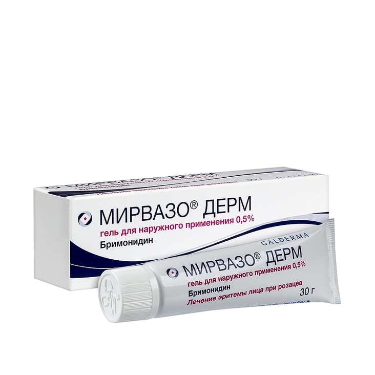 Мирвазо Дерм 0,5% гель для наружного применения 30 г