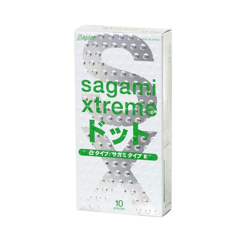 Sagami Экстрим Тип E Презервативы с точками 10 шт
