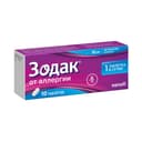 Зодак 10 мг таблетки 10 шт