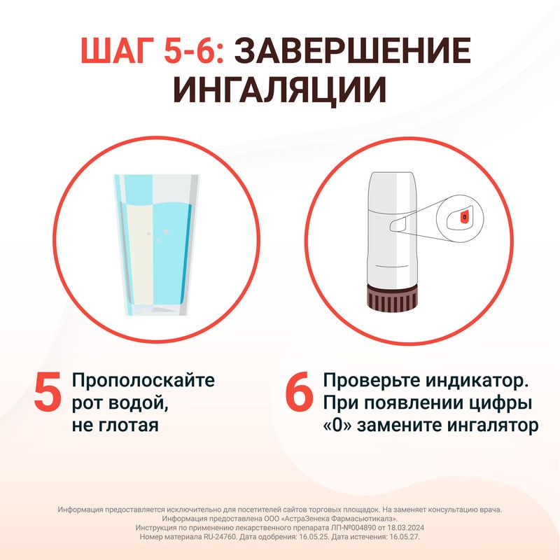 Пульмикорт Турбухалер 200 мкг/доза порошок для ингаляций 100 доз