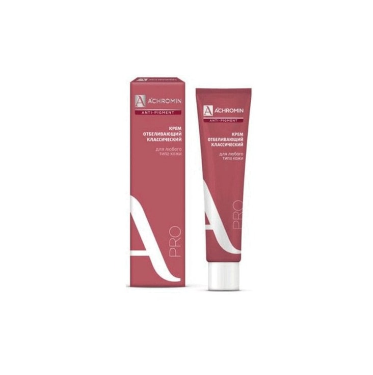Achromin Anti-pigment Classik Крем отбеливающий с УФ фильтрами 45 мл