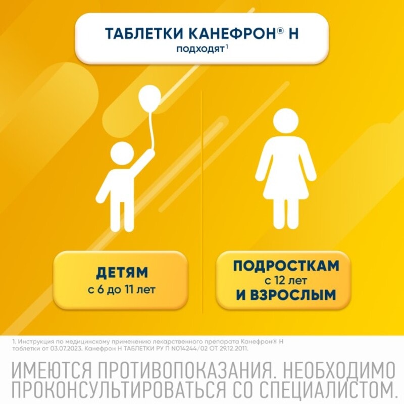 Канефрон Н таблетки 60 шт