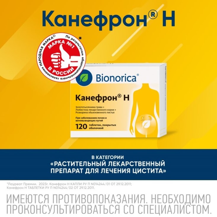 Канефрон Н таблетки 120 шт