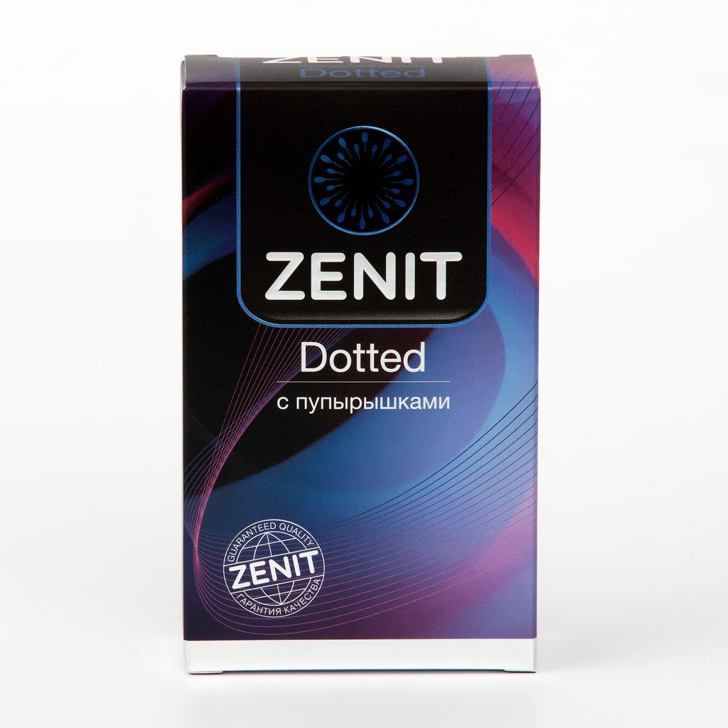 Zenit Dotted Презервативы с точками 12 шт