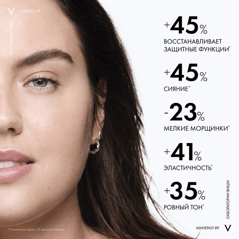 Vichy Mineral 89 Probiotic Fractions Сыворотка-концентрат укрепляющая и восстанавливающая 30 мл