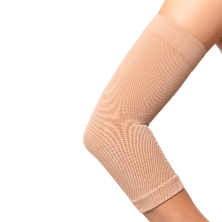 Интекс Бандаж на локтевой сустав 1 класс компрессии размер L Бежевый