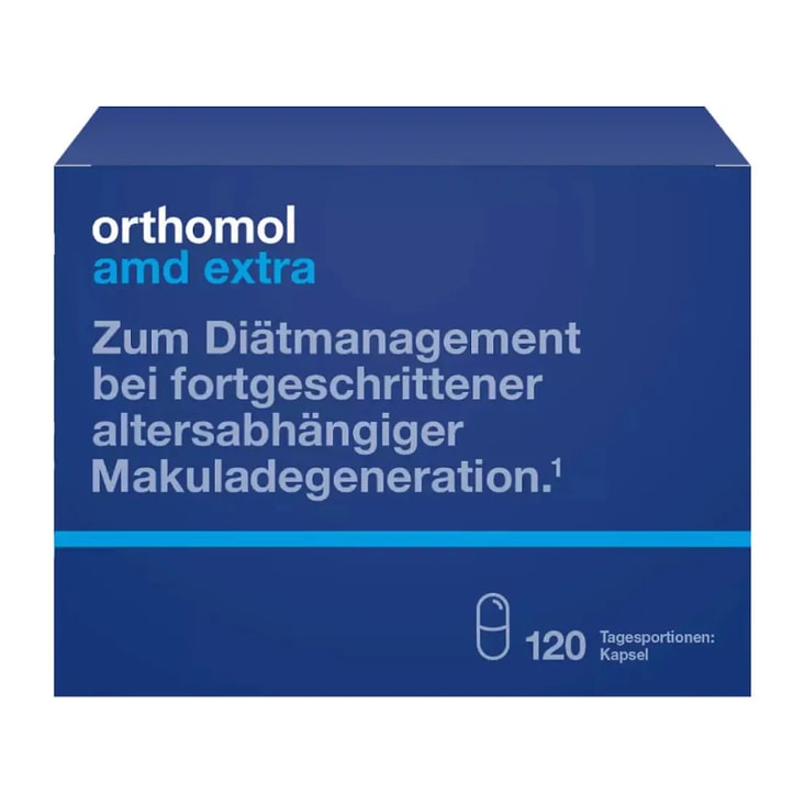 Ортомол АМД Экстра Витамины для глаз капсулы 120 шт