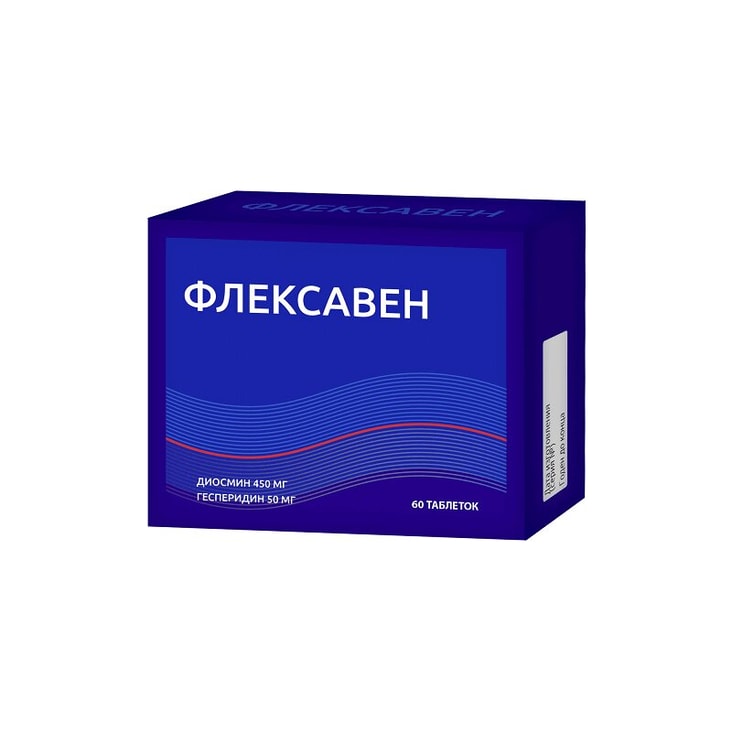 Флексавен 500 мг таблетки 60 шт