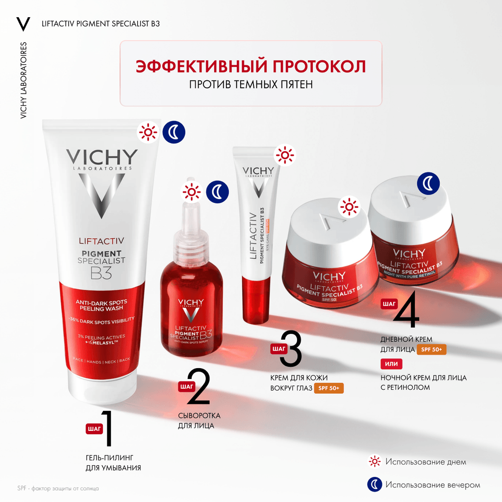 Vichy Liftactiv Specialist Сыворотка комплексного действия с витамином В3 30 мл