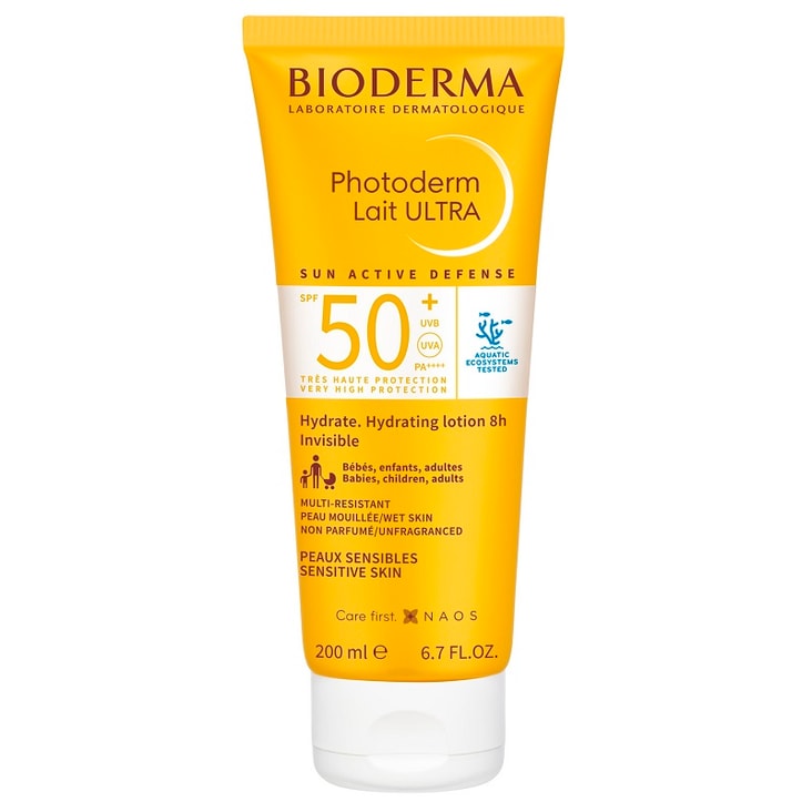 Bioderma Photoderm Lait Ultra Молочко солнцезащитное SPF 50+ для чувствительной кожи 200 мл